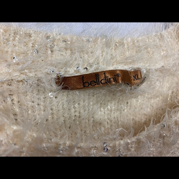 Belldini Sparkle and Shine Long Lines Sweater - Picture 3 of 4